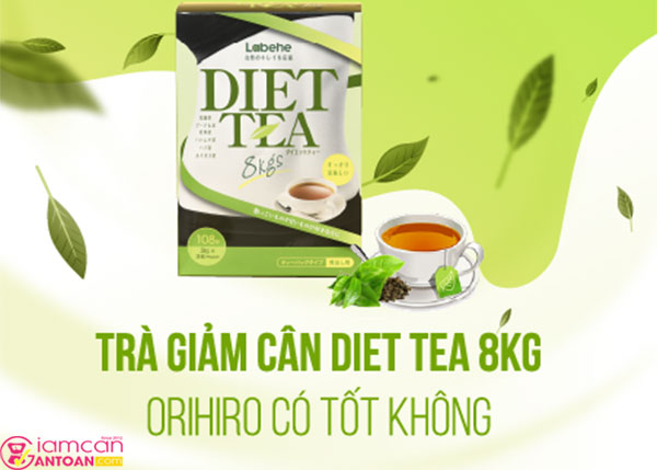 Trà Giảm Cân Diet Tea 8kg Orihiro giảm trọng lượng và hàm lượng chất béo trong cơ thể.