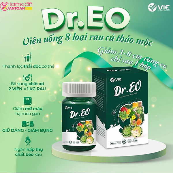 Viên Dr EO VIC Organic tăng cường quá trình chống oxy hóa trong cơ thể.