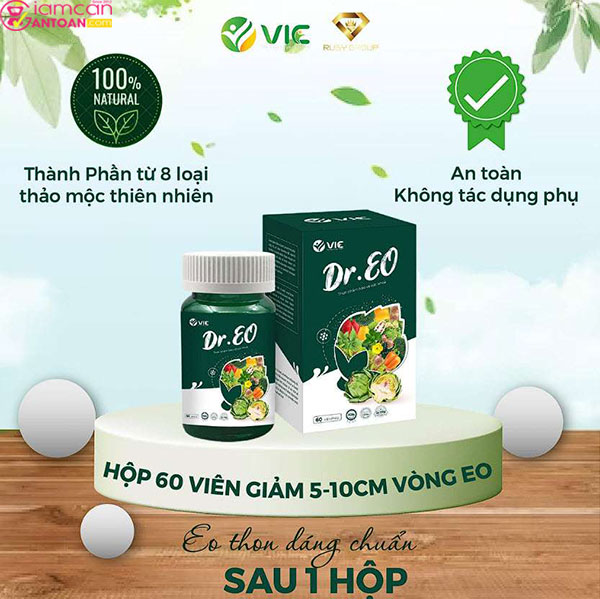 Viên Dr EO VIC Organic đúng nghĩa hàng Việt Nam chất lượng cao