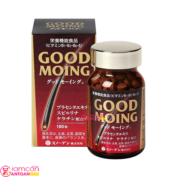 Viên uống ngăn ngừa rụng tóc Good Moing được thị trường Nhật tin dùng 