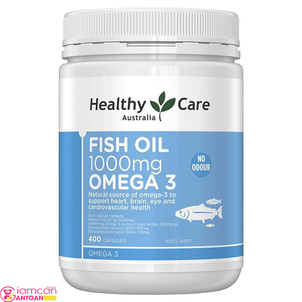 Healthy Care Fish Oil Omega3 1000mg