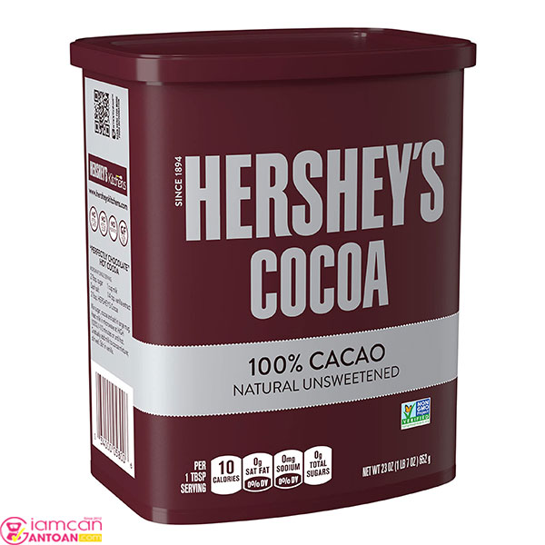 Hershey’s Cocoa Của Mỹ giúp chống lại bệnh ung thư và ngăn ngừa lão hóa.
