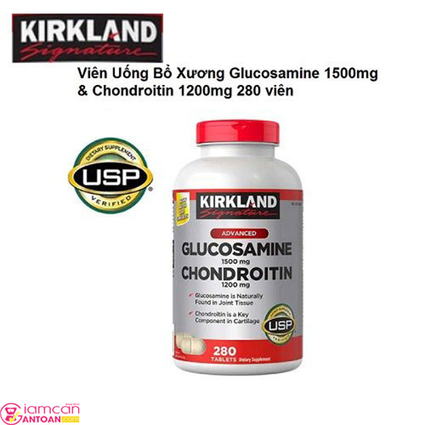 Kirkland Glucosamine 1500mg & Chondroitin