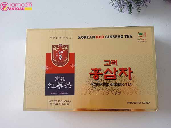 Trà Korean Ginseng Tea giúp giải tỏa căng thẳng, áp lực, căng thẳng sau giờ làm việc.
