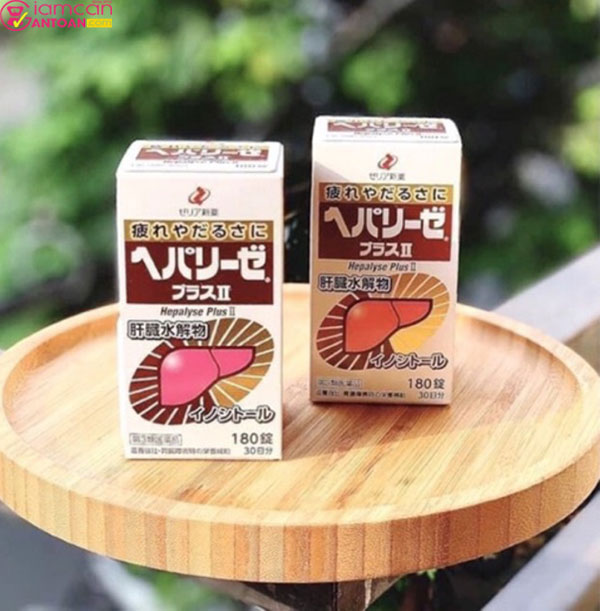 Viên uống bổ gan màu trắng Nhật Bản giúp dễ dàng tiêu hóa và hấp thu các chất tự nhiên 