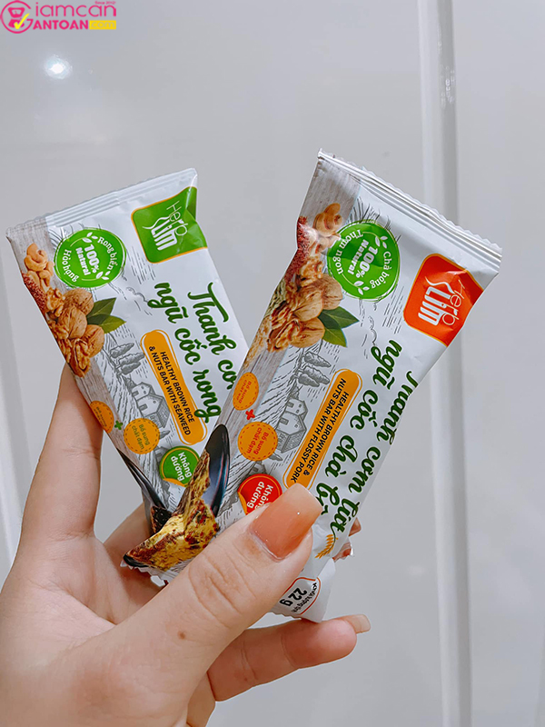 Thanh cơm gạo lứt Herbslim vừa tốt cho sức khỏe vừa giúp giảm cân