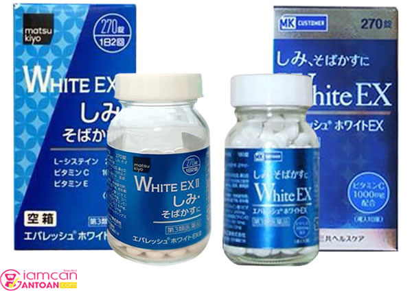 Matsukiyo White EX II Nhật Bản giúp cải thiện tình trạng da không đều màu, nám, sạm đen.