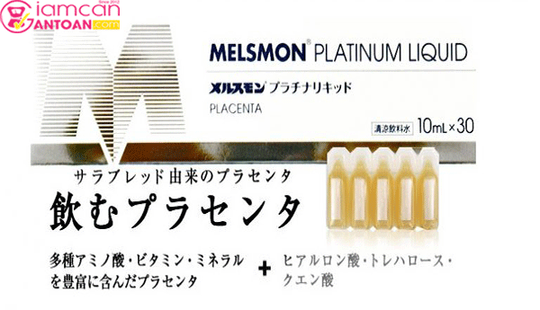 Platinum Liquid Placenta được sản xuất theo công nghệ cao đạt tiêu chuẩn Nhật Bản