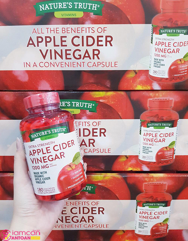 Nature's Truth Apple Cider Vinegar 1200mg 