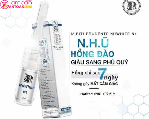 Hãy dùng Nuwhite N1 Mibiti Prudente đúng chỉ dẫn để đạt hệu quả làm đẹp cao