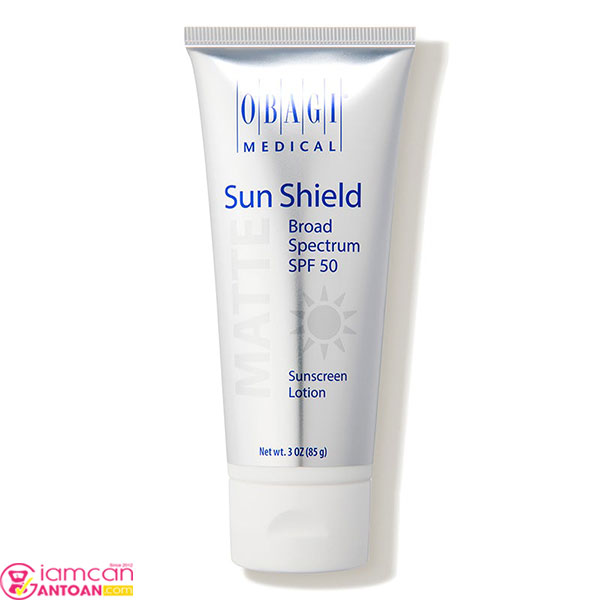 Obagi Sun Shield Matte Broad Spectrum Premium SPF 50 bảo vệ làn da khỏi tia UVA và UVB