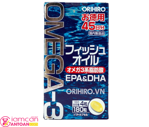 Omega 3 Orihiro rất tốt cho sức khỏe người dùng