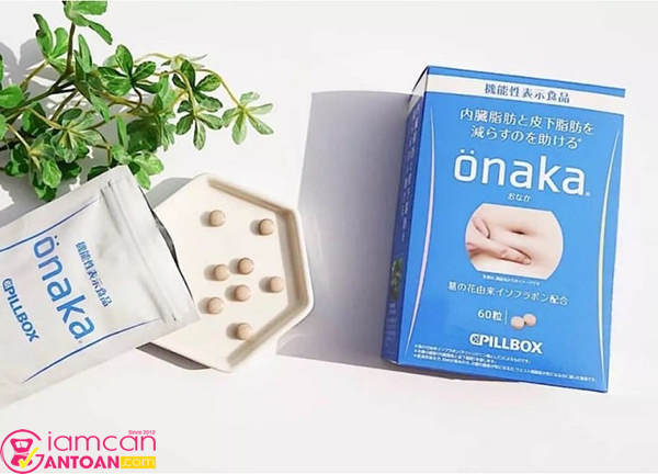 Viên Giảm Béo Bụng Onaka Pillbox Nhật Bản rất được tin dùng