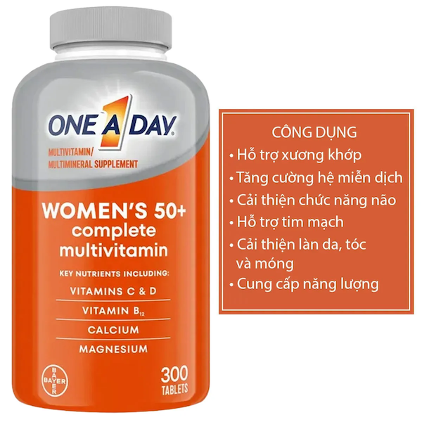 One A Day Womens 50+ mẫu mới nhất