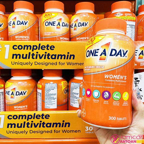 One A Day Women's được nghiên cứu và điều chế từ các loại vitamin và khoáng chất