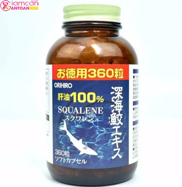 Orihiro Squalene giúp giảm bớt các triệu chứng của da khô, bong tróc, chàm, viêm da và mụn.