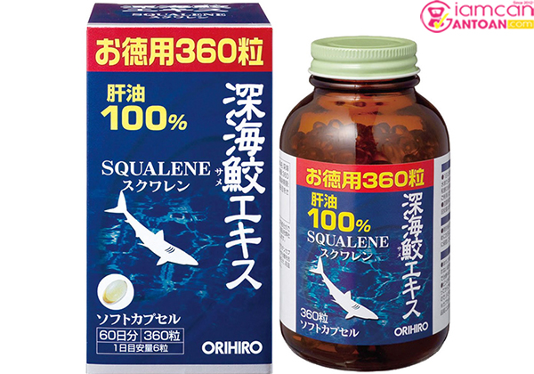 Orihiro Squalene chứa nhiều thành phần thiết yếu tốt cho sức khỏe