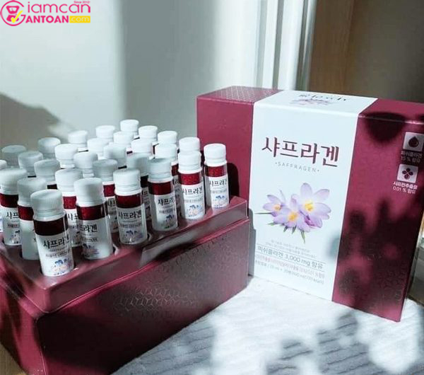 Saffron Collagen 3000mg rất nổi tiếng tại thị trường Hàn Quốc 