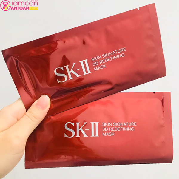 Mặt nạ SK-II Skin Signature 3D Redefining giúp tăng cường dưỡng chất cho da