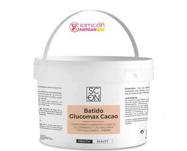 SkinClinic SC-ON Batido Glucomax Cacao tạo cảm giác no lâu