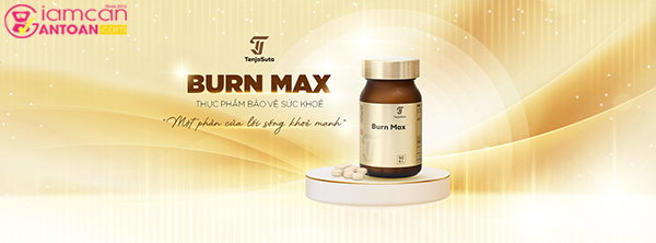 Viên uốngTenjaSuta Burn Max ngăn ngừa và giảm tích tụ mỡ bụng, mỡ nội tạng.