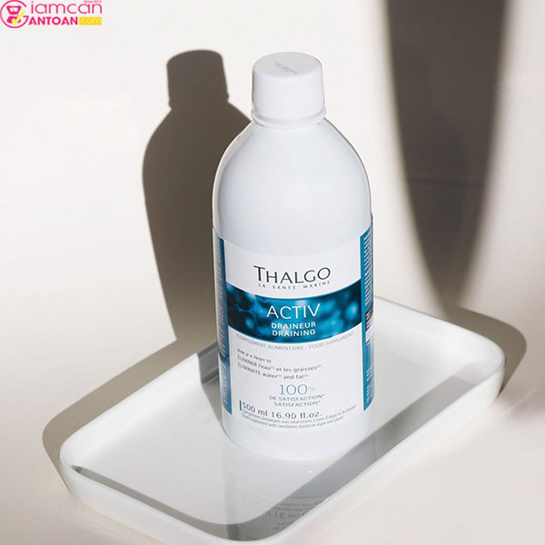 Nước Uống Thalgo Activ Draineur Draining giúp cơ thể khỏe khoắn và thon gọn hơn trướ