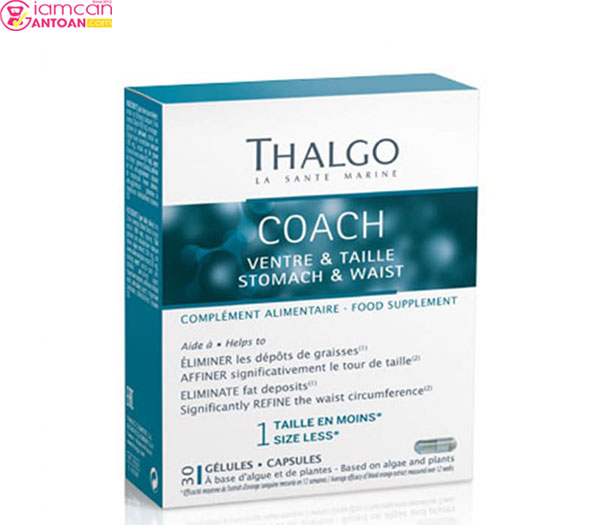 Viên Thalgo Coach Ventre & Taille Stomach & Waist tăng cường trao đổi chất trong cơ thể.