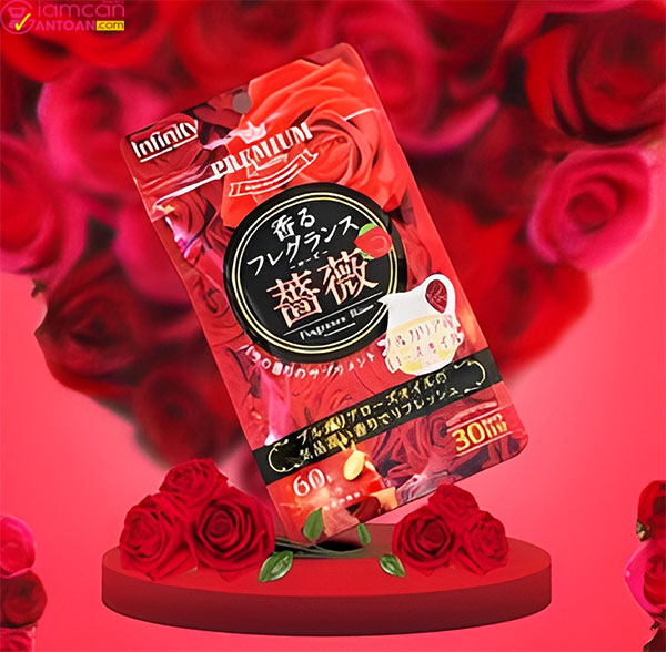 Infinity Premium Fragrance Rose thanh lọc đường ruột từ đó cải thiện mùi hương của hơi thở.