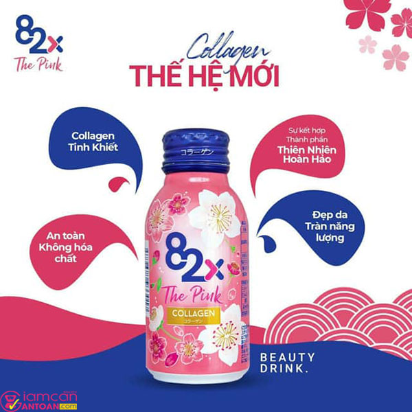 Nước uống The Pink Collagen 82X Nhật Bản được điều chế trên quy trình đạt chuẩn GMP