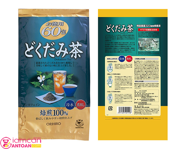  Thành phần của trà diếp cá Orihiro tốt cho sức khỏe