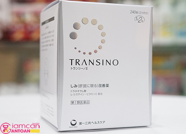 Transino chứa nhiều dưỡng chất quan trọng tốt cho da