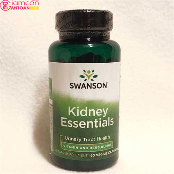 Swanson Kidney Essential ngăn chặn các biến chứng của bệnh suy thận như phù nề, tiểu tiện thường xuyên