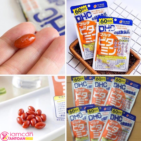 Viên uống vitamin tổng hợp DHC 60 viên của Nhật Bản chứa những thành phần rất tốt cho sức khỏe