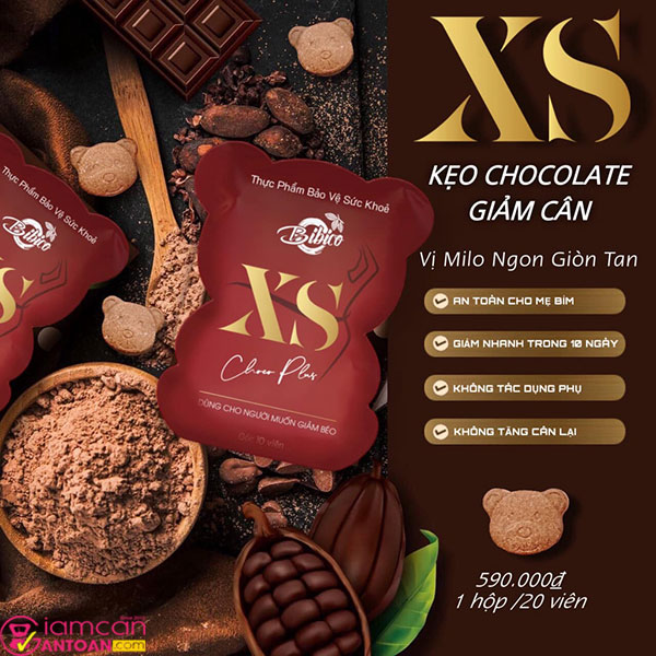 XS Choco Plus dùng cho người lớn trên 16 tuổi có nhu cầu giảm cân