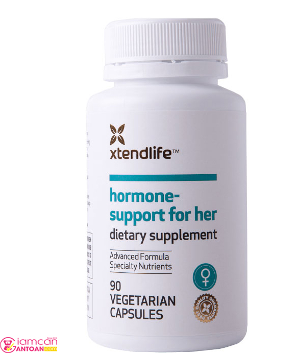 Viên Xtend-Life Hormone Support For Her ngừa loãng xương cho phụ nữ ở tuổi mãn kinh.