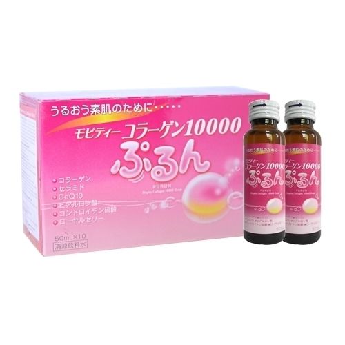 Nước Uống Bổ Sung Collagen Purun Mopity Nhật Bản 10.000mg