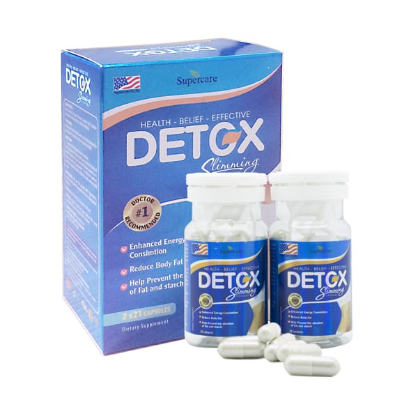 Detox Slimming Capsules USA | Thuốc Giảm Cân Detox Mẫu 2020 Mua Ở Đâu, Giá Bao Nhiêu?