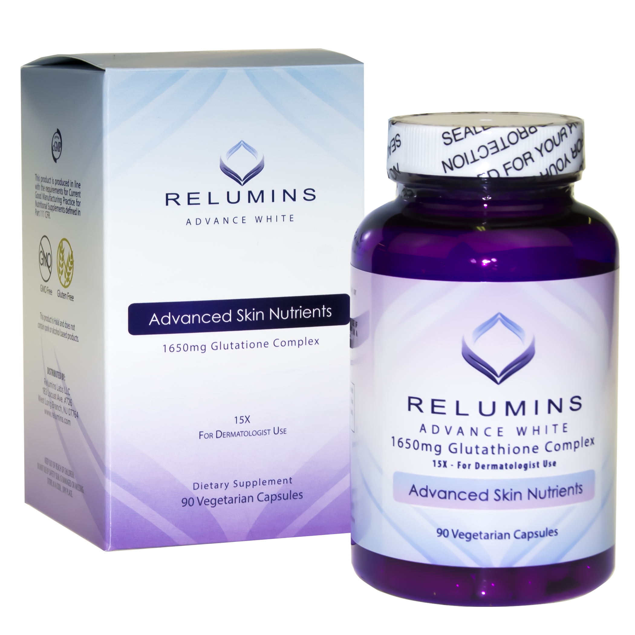 Viên Uống Hỗ Trợ Trắng Da Relumins Advance White 1650mg