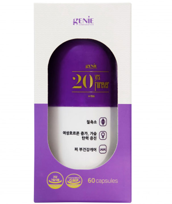 Viên Uống Giúp Se Khít Vùng Kín Genie 20yrs Forever Hàn Quốc