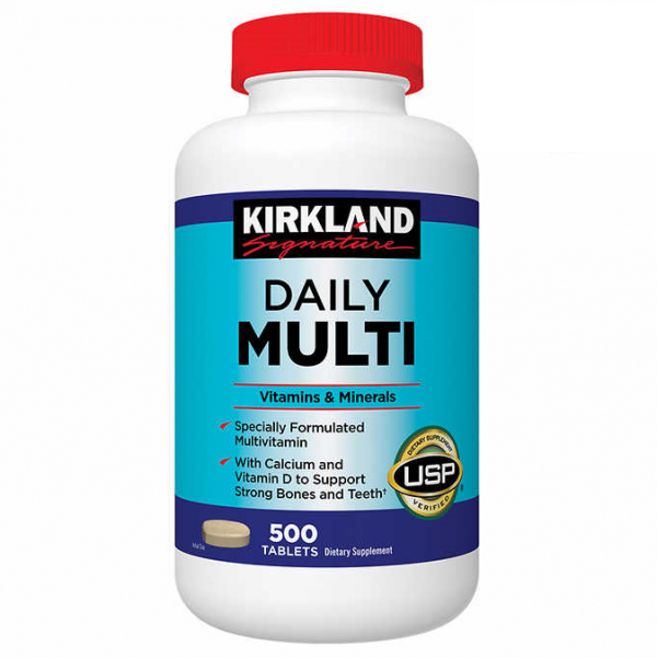 Kirkland Daily Multi Vitamins Viên Uống Bổ Sung Vitamin Tổng Hợp