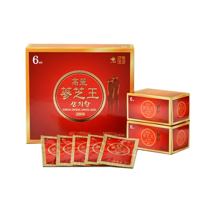 Nước Hồng Sâm Linh Chi KGS Korean Ginseng Linhzhi Liquid Gold