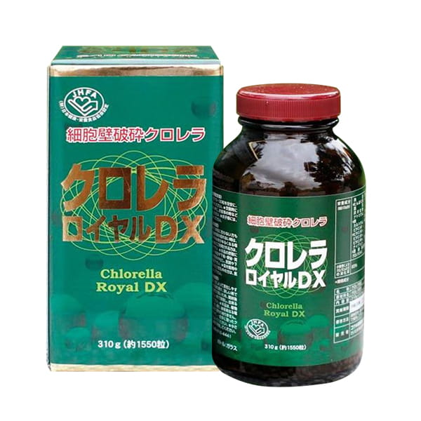 Tảo Lục Hoàng Gia Chlorella Royal DX Nhật Bản 1550 Viên