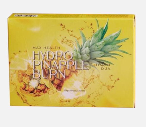 Thạch Dứa Hỗ Trợ Giảm Cân Max Health Hydro Pinapple Burn