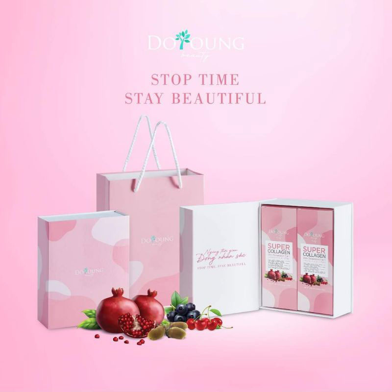 Thạch Trắng Da Chống Lão Hóa DoYoung Super Collagen Jelly Skin Generation 7 in 1