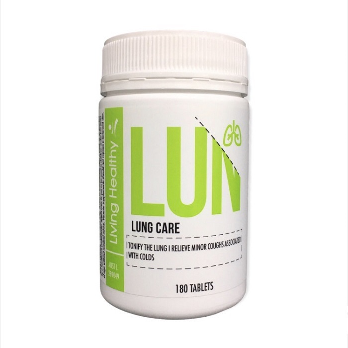 Viên Uống Bổ Phổi Living Healthy Lung Care 180 Viên Của Úc