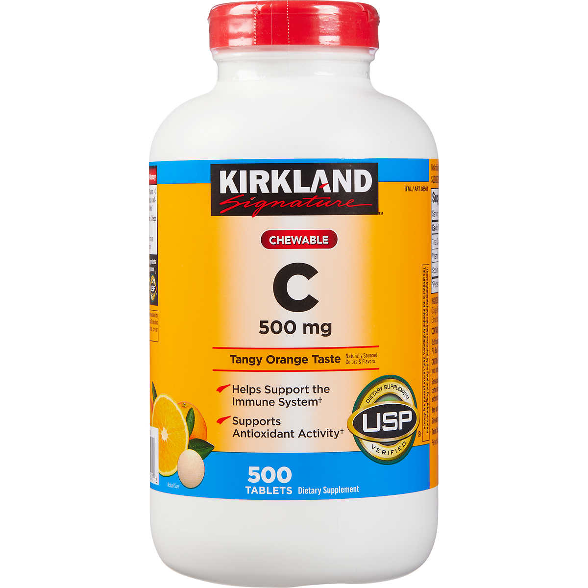 Viên Uống Bổ Sung Vitamin C 500mg Kirkland Signature Của Mỹ