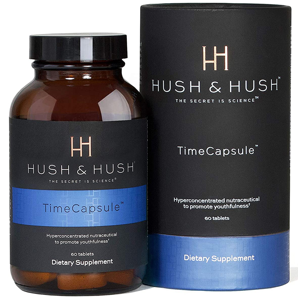 Viên Uống Hỗ Trợ Chống Lão Hóa Da Hush & Hush Time Capsule 60 Viên