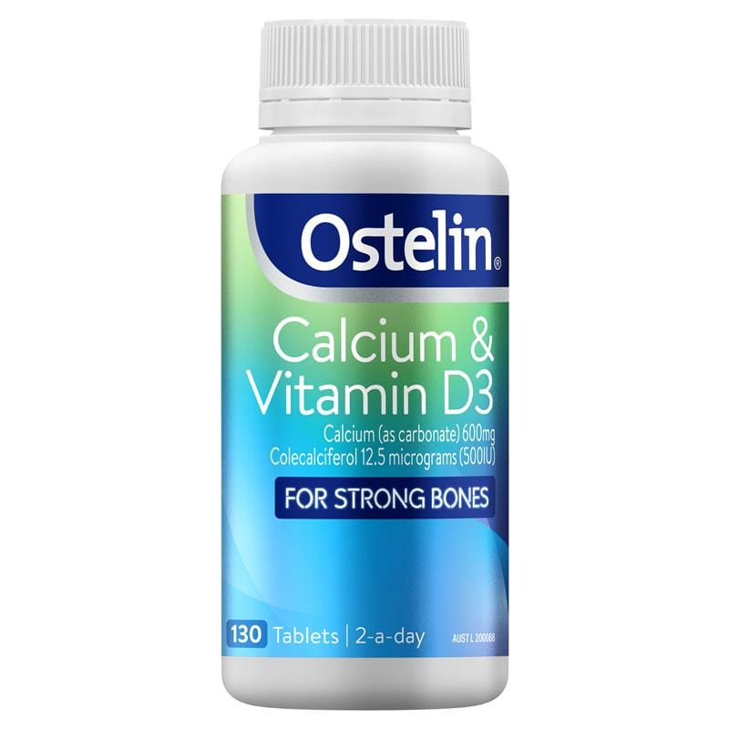 Viên Uống Phòng Chống Loãng Xương Ostelin Calcium & Vitamin D3