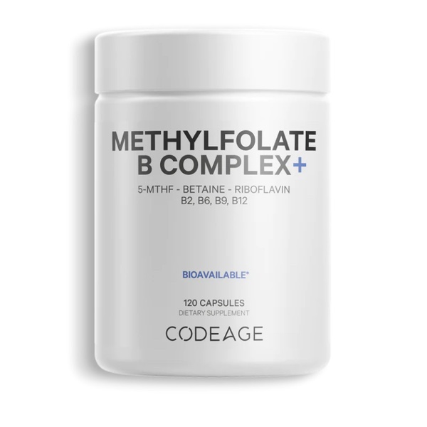 Viên Uống Bổ Sung Vitamin B CodeAge Methylfolate B Complex Mỹ