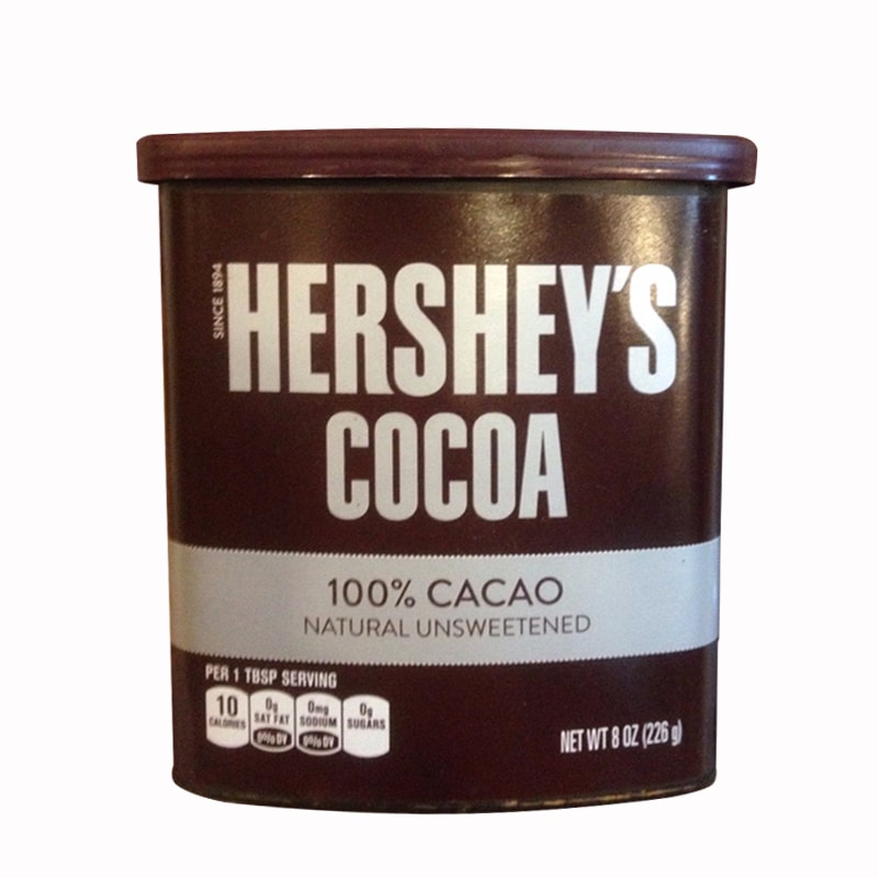 Bột Cacao 100% Nguyên Chất Không Đường Hershey’s Cocoa Của Mỹ